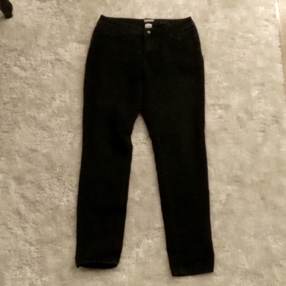 Women's WESTPORT Black Skinny Jeans, Size 8 Tall